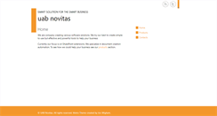 Desktop Screenshot of novitasuab.com