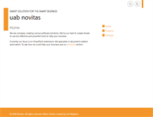 Tablet Screenshot of novitasuab.com